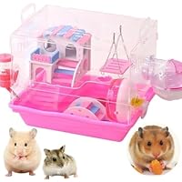Amazon | iimono117 ハムスターケージ 透明 アクリル製 給水